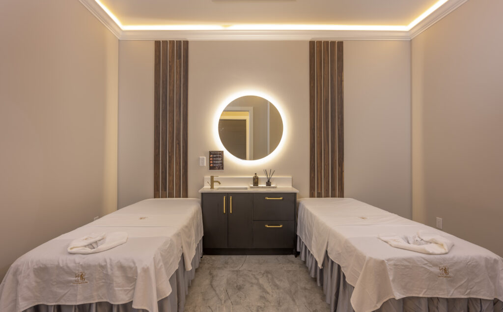 Massage room design vancouver - Ark and Mason
